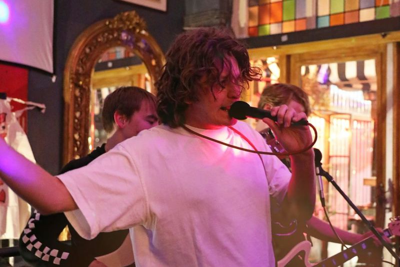 Enjoy Live Music At A Beach Bar