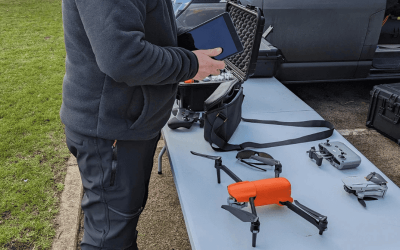 Drones with Removable Batteries