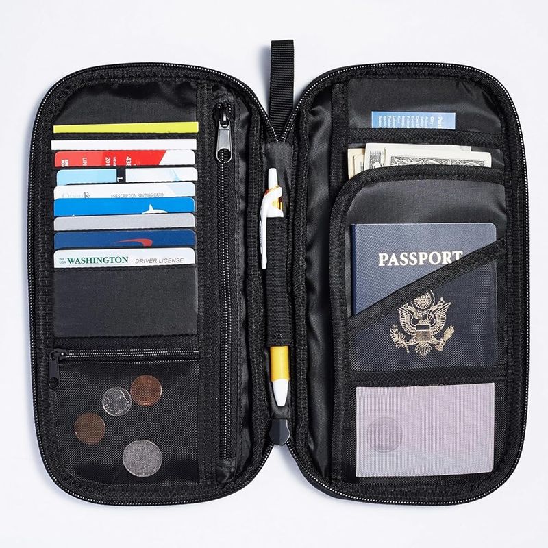 Travel documents organizer