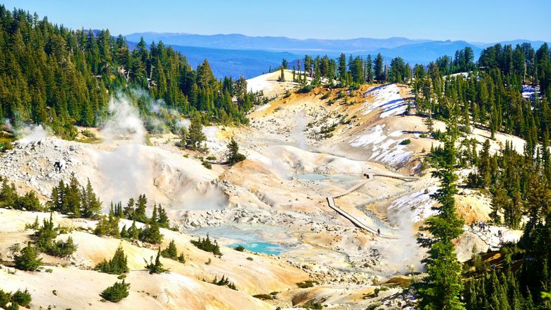 Lassen Volcanic National Park Instead of Yellowstone