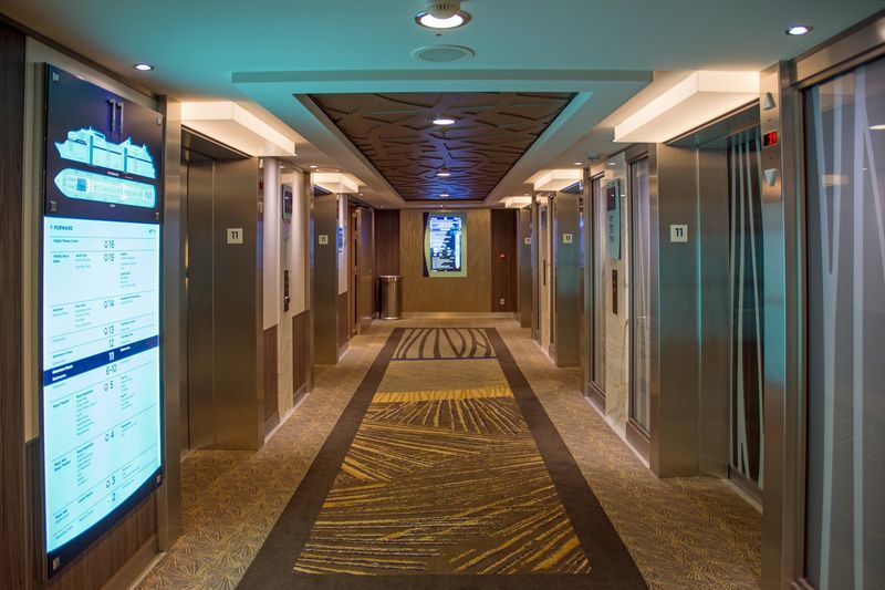Use the stairs to skip elevator waits