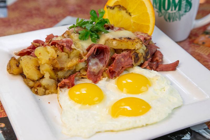 Corned Beef Hash with Eggs