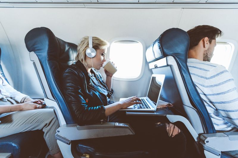 Relying only on airplane Wi-Fi