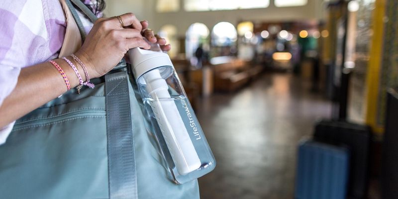 Reusable water bottle