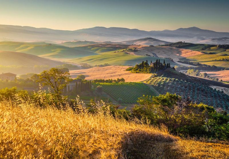 Tuscany Countryside Pause