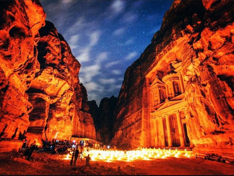 Petra by Candlelight