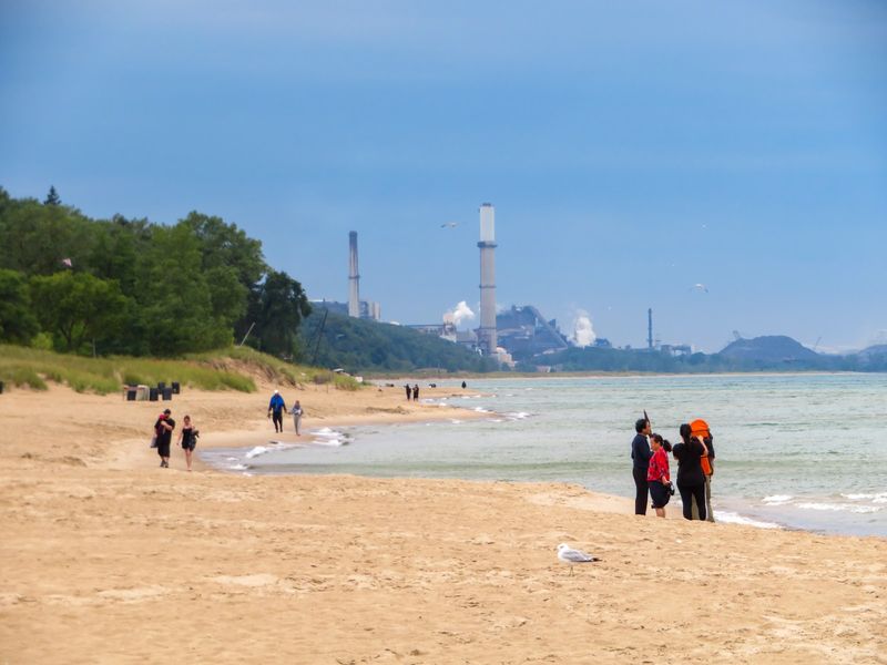 Indiana Dunes' Limited Shoreline Felt Overcrowded and Underwhelming