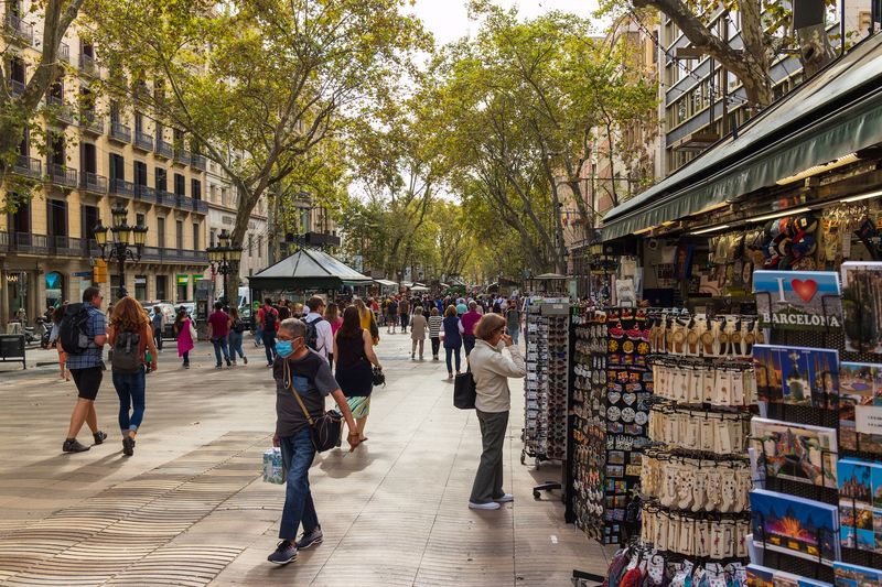 La Rambla – Barcelona, Spain