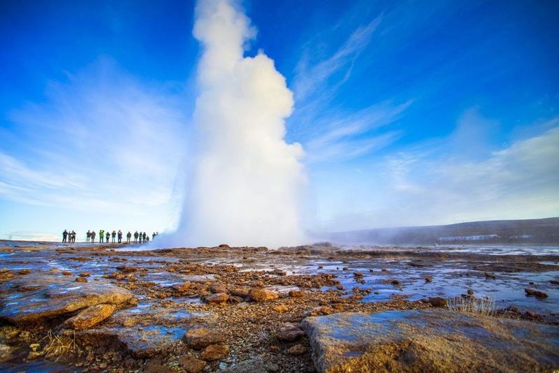 Iceland's Golden Circle Traffic Jam