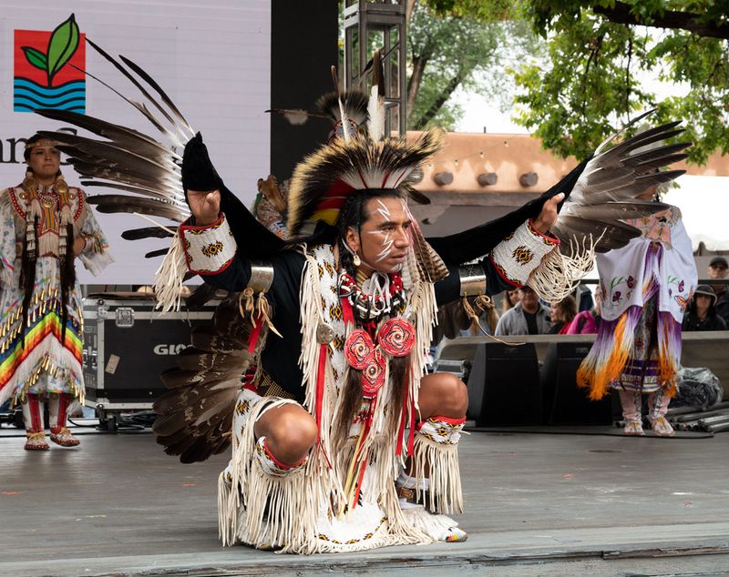 Annual Events Like Santa Fe Indian Market And Fiesta