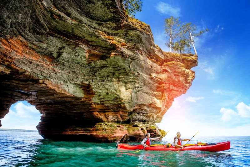Apostle Islands Instead of Lake Michigan