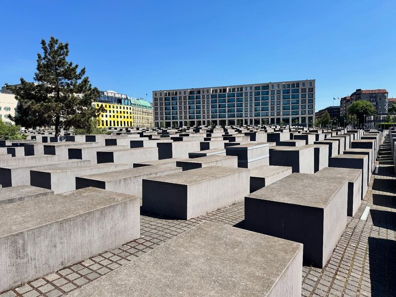 Reflect at the Memorial to the Murdered Jews of Europe
