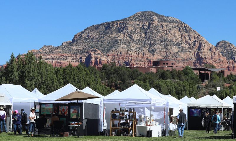 Attend Sedona Arts Festival