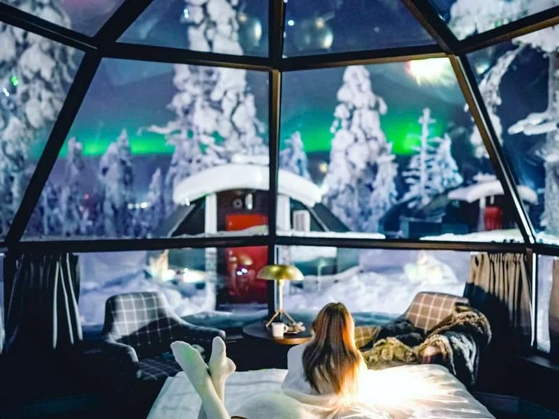 Stay In An Overwater Cabin In The Finnish Lapland
