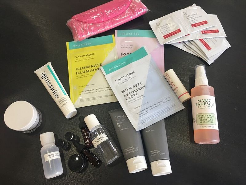 Sheet Mask Pack For The Plane