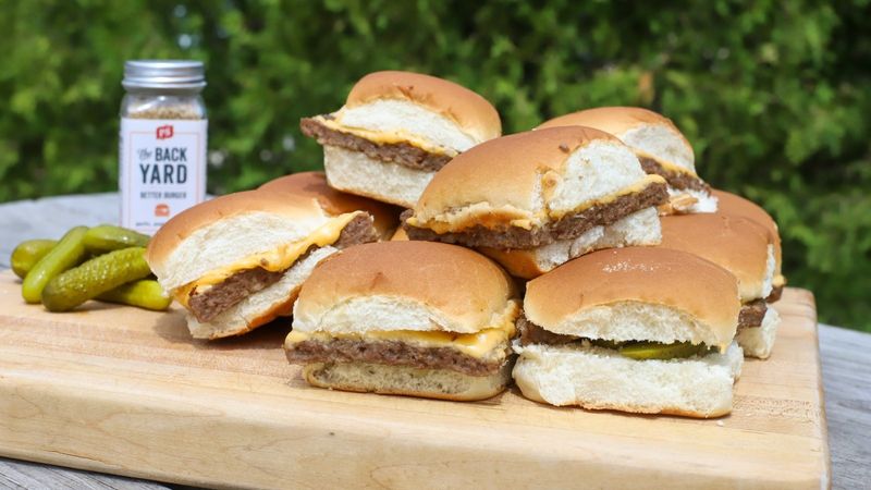 White Castle Sliders: Nostalgic Mini-Burgers