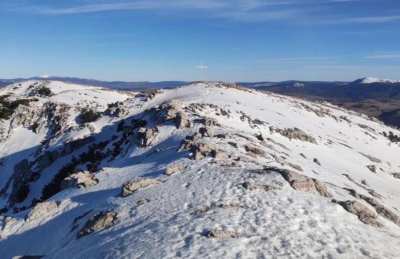 Dinara Mountain During Bura Winds