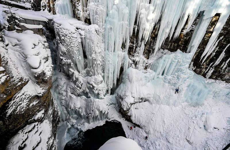 Banff's Johnston Canyon Ice Walk, Canada