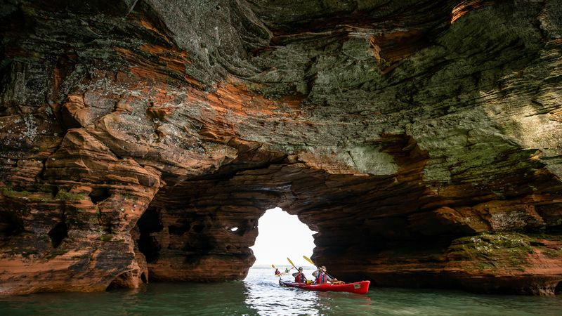 Apostle Islands Sea Caves, Wisconsin