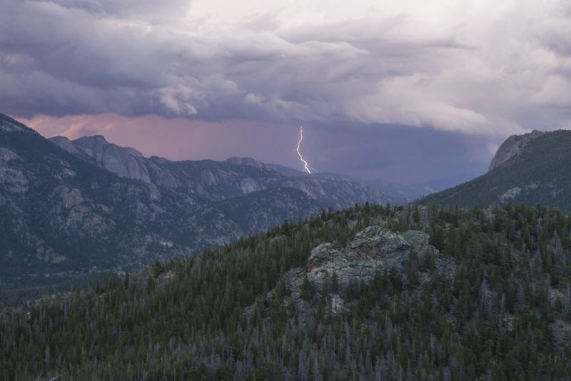 Rocky Mountain: Lightning Strikes and Altitude Sickness