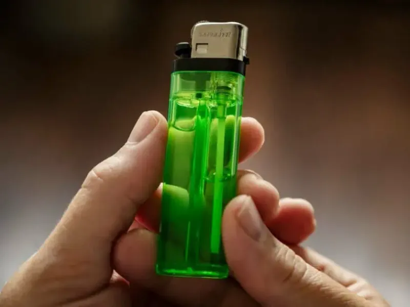Fancy Monogrammed Cigar Lighter