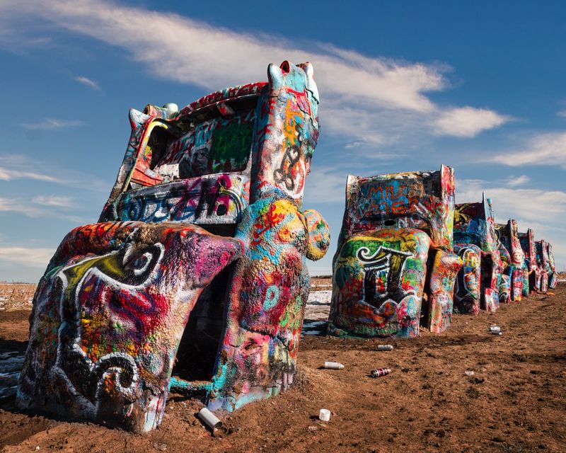 Cadillac Ranch, Texas - HIT