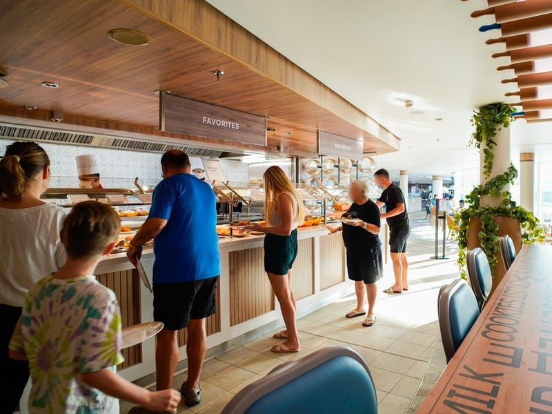 Cut Lines At Buffets Or Embarkation Points