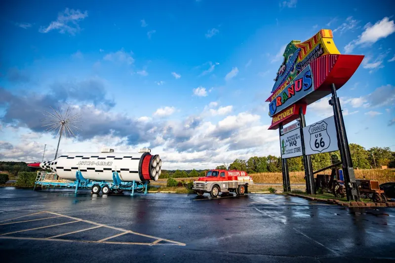Uranus Fudge Factory: Missouri's Cheeky Roadside Stop