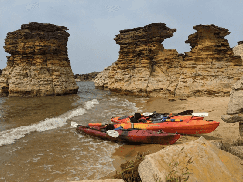 Kansas – Wilson Lake’s Sandy Beach