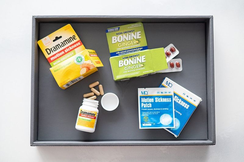 Pre-Pack Motion Sickness Meds (Try This)