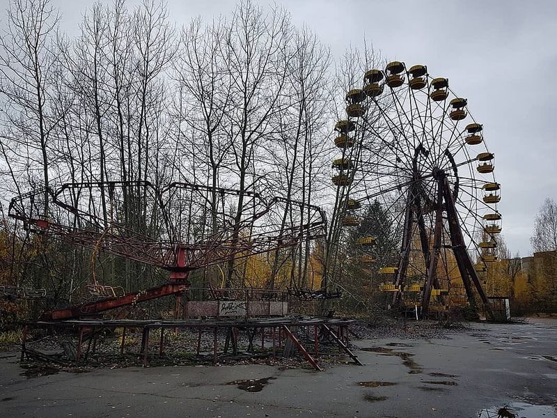 Pripyat Amusement Park, Ukraine