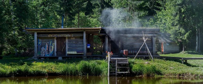 Smoke Sauna at Mooska Farm