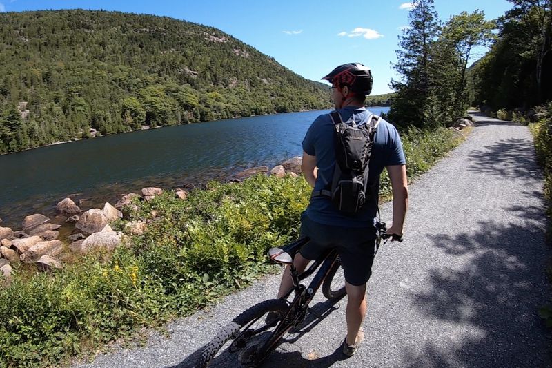 Cycling Acadia's Carriage Roads