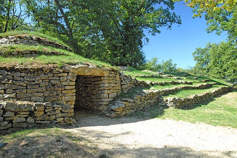 Tumulus of Bougon - France (4800 BCE)