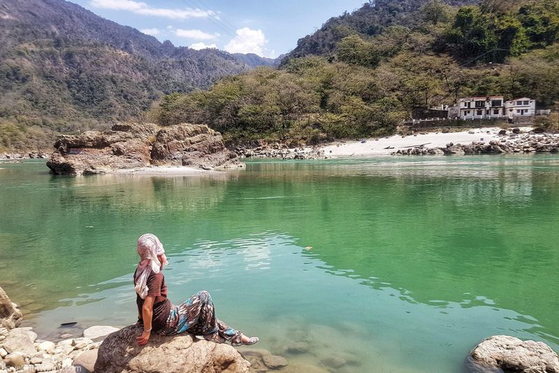 Rishikesh River Meditation