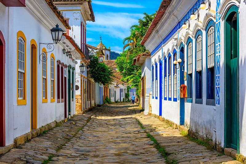 Paraty's Cobblestone Streets