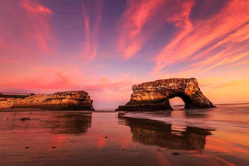 Natural Bridges State Beach, California