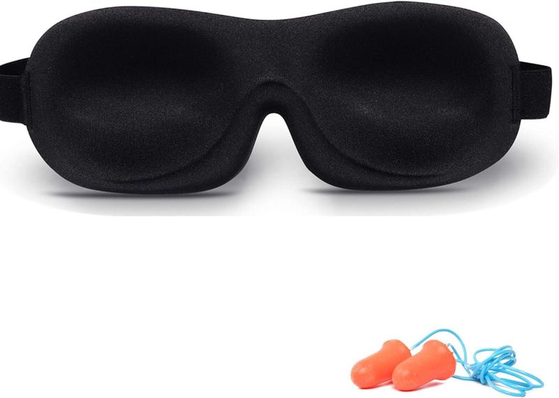 Sleep Mask and Earplugs