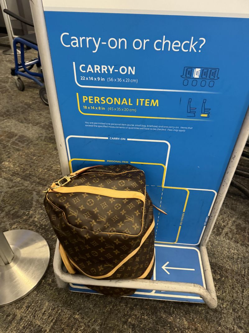 Overpacking Carry-On Bag