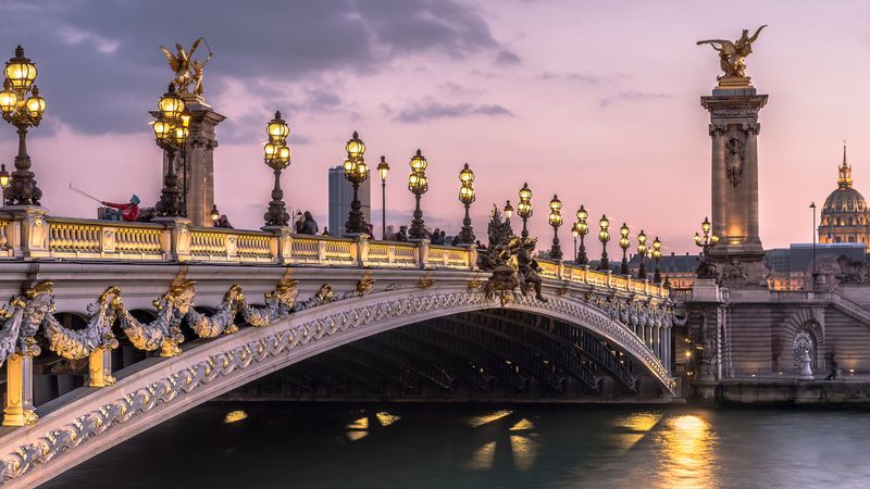 Paris' Romantic Pont Alexandre III