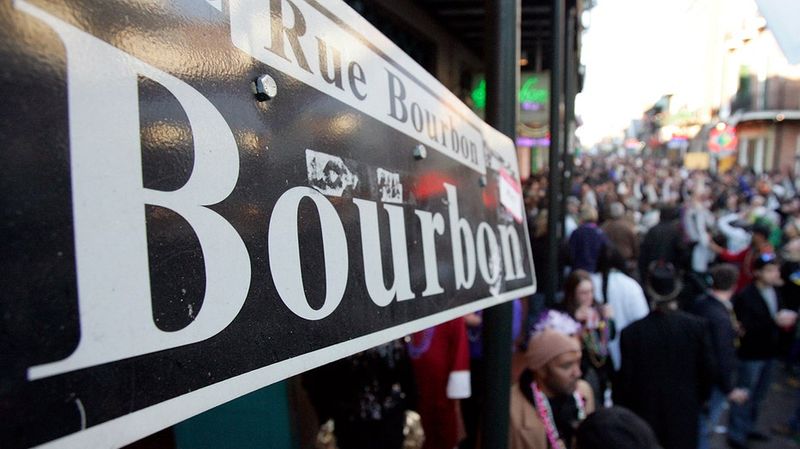 New Orleans' Bourbon Street Blues