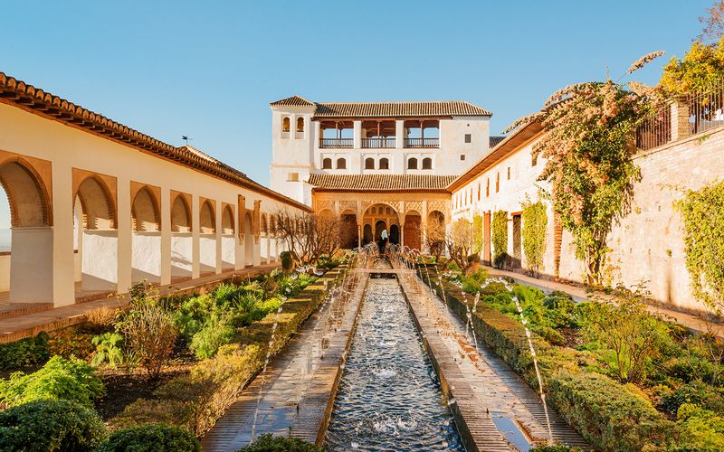 Alhambra Gardens – Granada, Spain