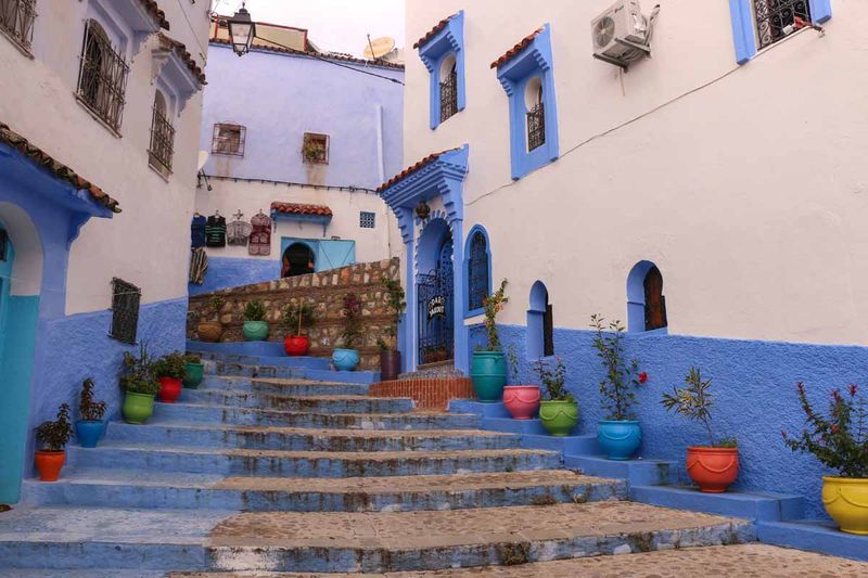 Chefchaouen Blue Walls