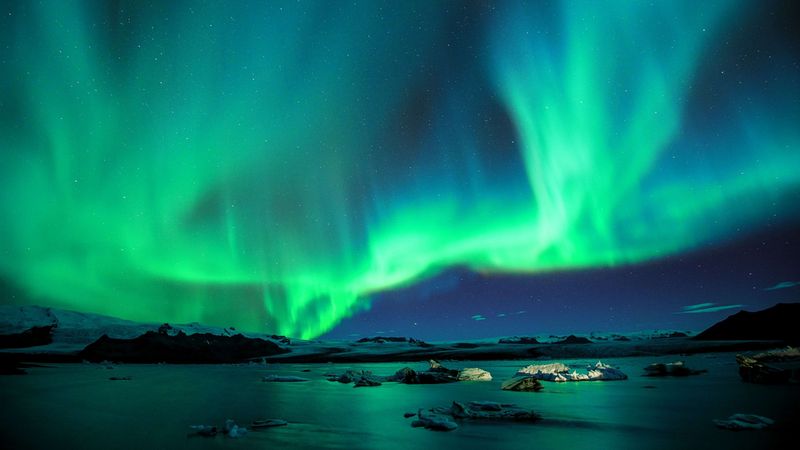 Iceland's Northern Lights Show