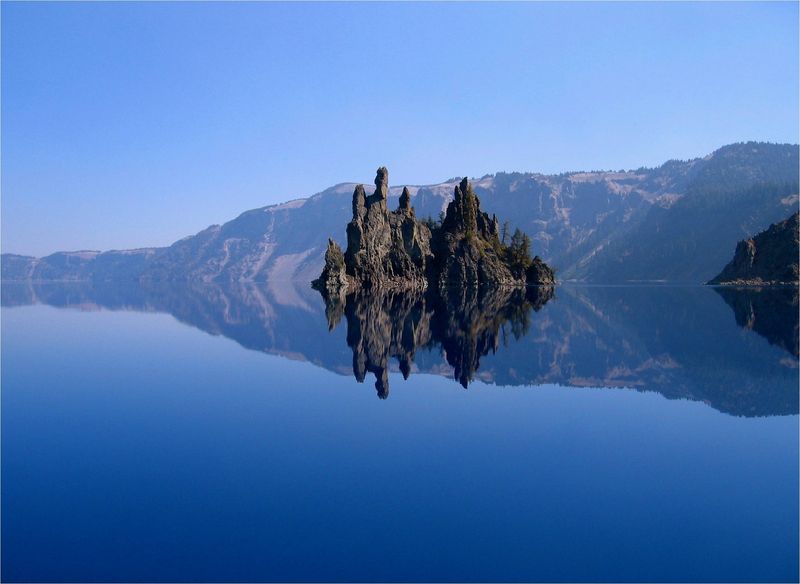 Crater Lake Instead of Lake Tahoe
