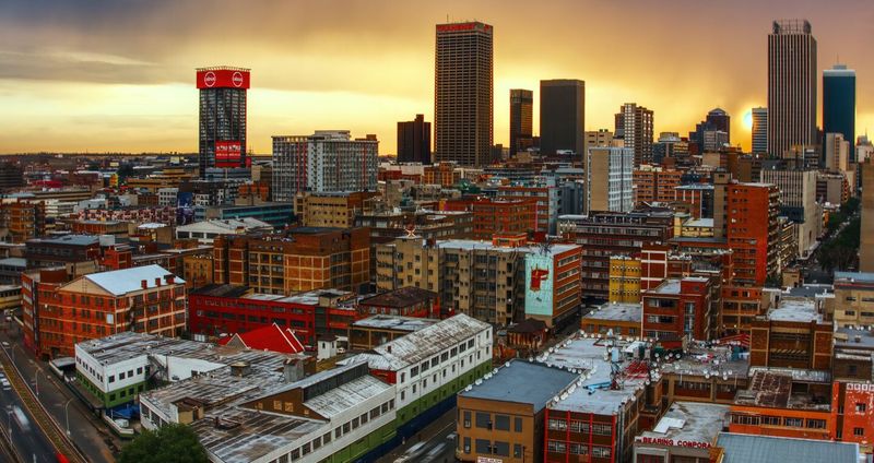 Johannesburg's Tense Reality