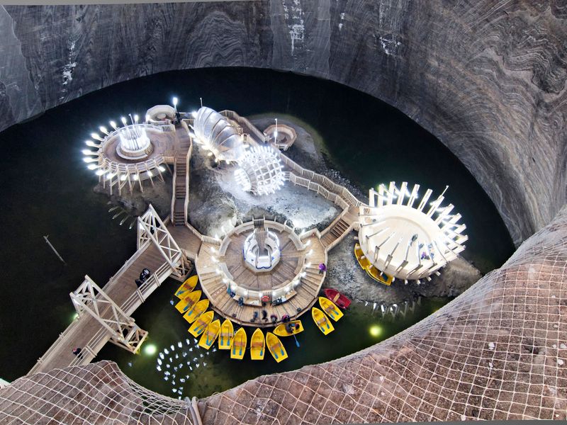 Salina Turda: Underground Salt Mine Wonderland
