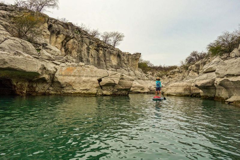 Lake Amistad's Crystal Border Waters