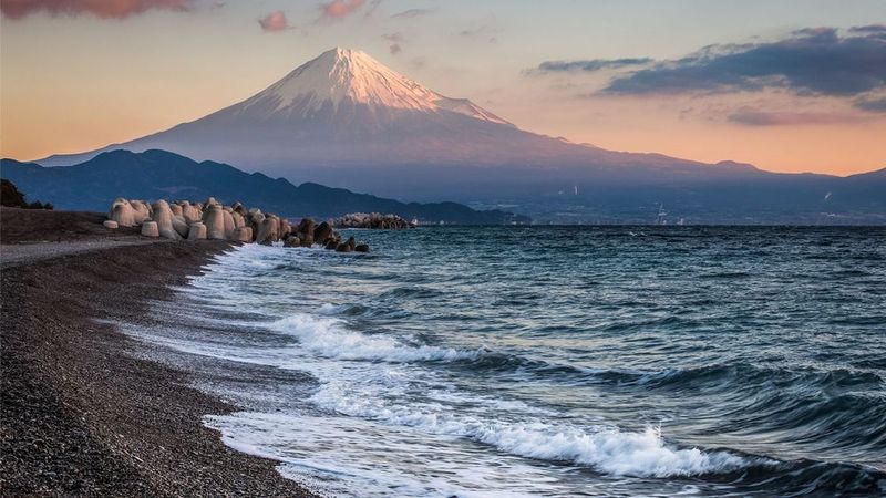 Japan's Volcanic Island Shores