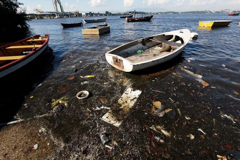 Guanabara Bay, Brazil (Avoid This Beach)